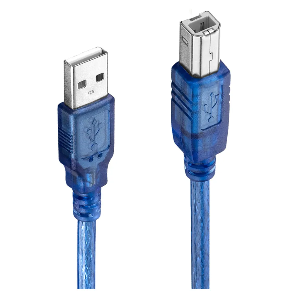 Кабель передачи данных LEORY Mini USB 2 0 Тип A синий 30 см от мужчины к мужчине для Arduino 1