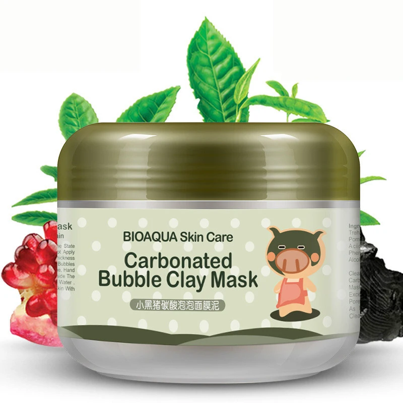 Применение пузырьковой маски. Пузырьковая маска БИОАКВА. Маска BIOAQUA carbonated Bubble Clay Mask. Маска BIOAQUA little Black Pig Bubble Mask Mud. Пузырьковая маска для лица BIOAQUA carbonated Bubble Clay Mask, 100 g.