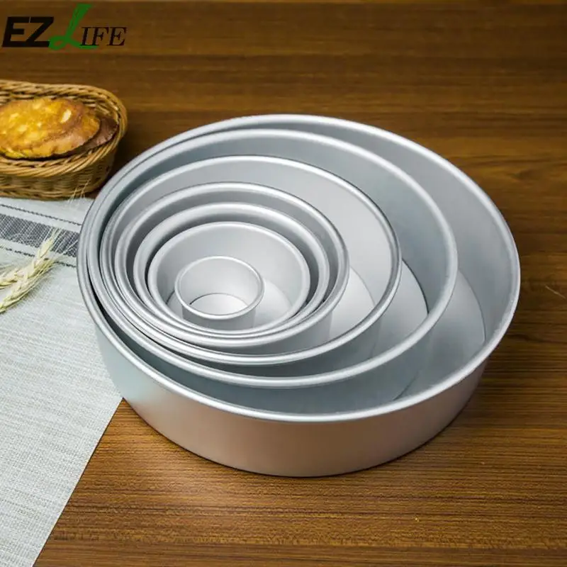 Buy Aluminum Alloy Chiffon Cake Round Mold 2/4/5/6/7/8