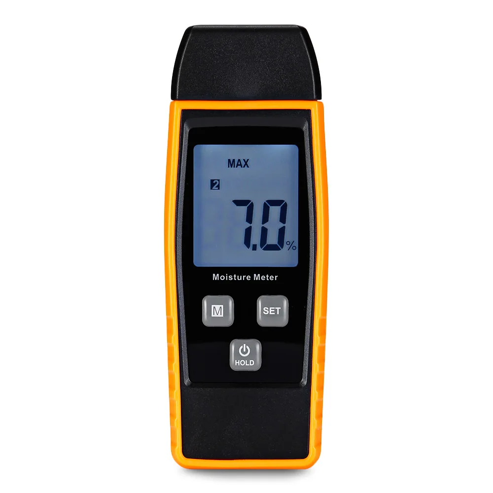 GBTIGER RZ660 Portable Wood Digital Moisture Meter With LCD Reading