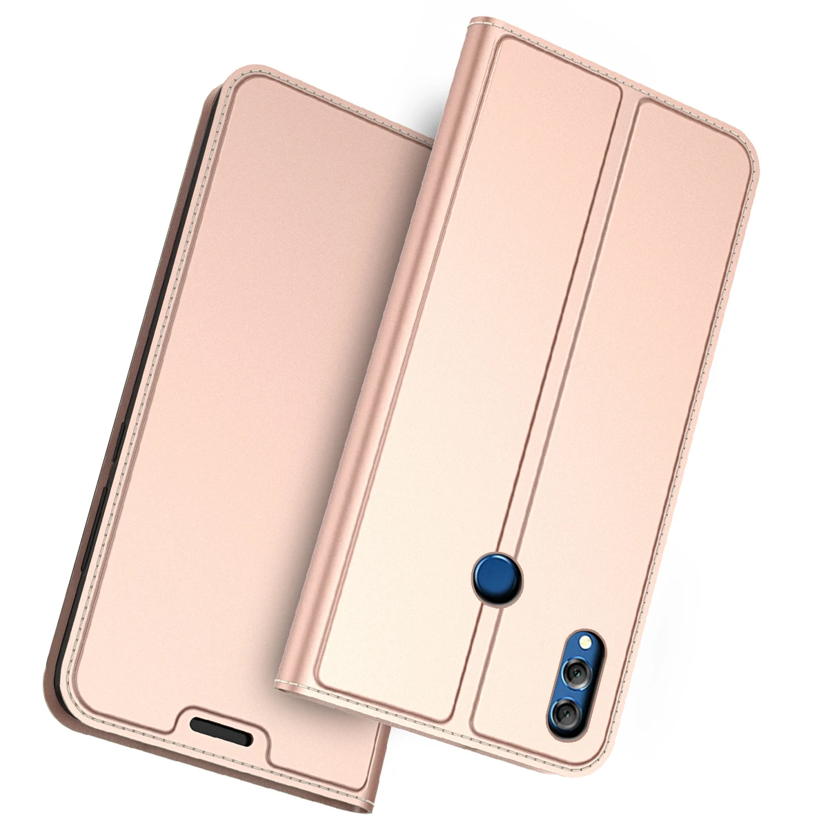

For Huawei Honor 8X 8X Max Case PU Leather Ultra Thin Flip Protective Cover with Card Slot & Stand Funda For Huawei Honor 8X Max