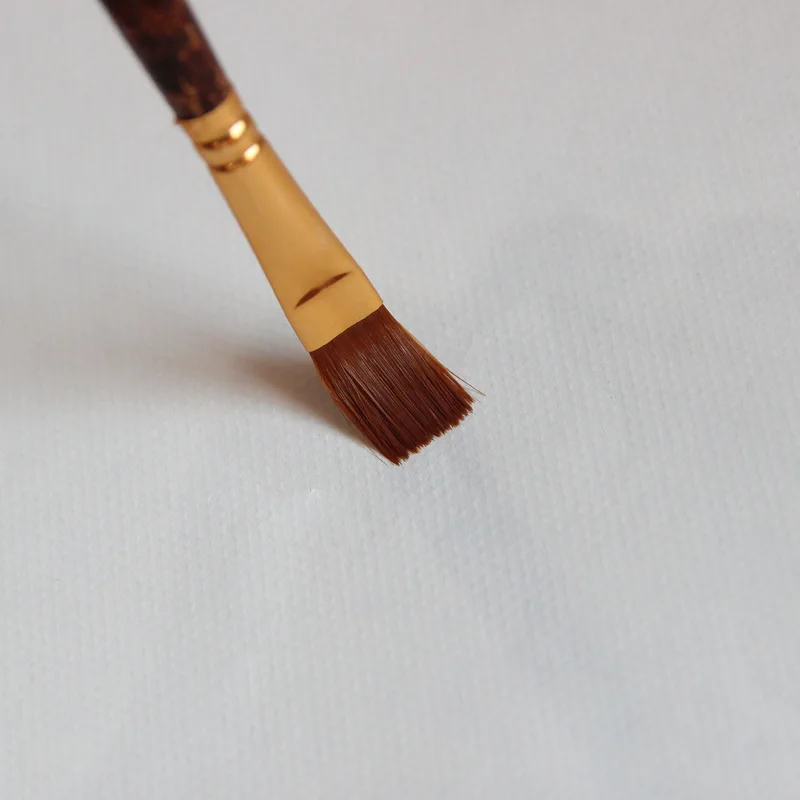 EZONE 12 шт Painrt кисть для акварели масло гуашь акриловая живопись деревянный Handel нейлон разные плоские круглые кисти художественные инструменты