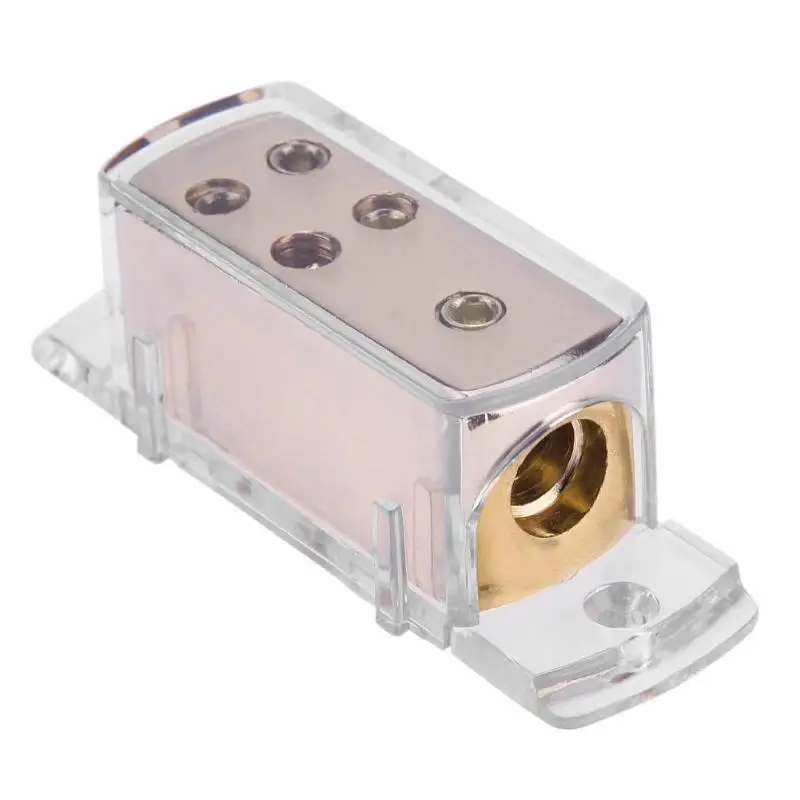 

1x 4AWG to 4x 8AWG Car Audio Power/Ground Cable Splitter Distribution Block