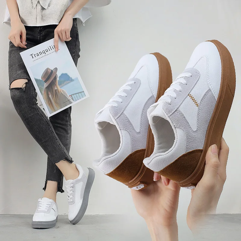 

Canvas Shoe Schoolgirl Original Old Ulzzang Ventilation Small-ALEX