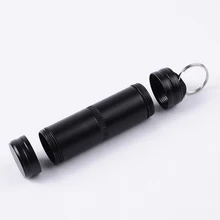 Портативная Водонепроницаемая уличная коробка для таблеток, походная аптечка, Аварийная Аптечка для выживания, бутылка для таблеток, супер сильная металлическая