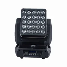25 шт.* 12 Вт 4 в 1 rgbw led матрица луч мыть dmx dj Свет этапа Блиндер двигаться фары