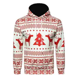 LASPERAL осень толстовки кофты для мужчин модные Рождество 3D принт s пуловер повседневное уличная хип хоп негабаритных толстовка