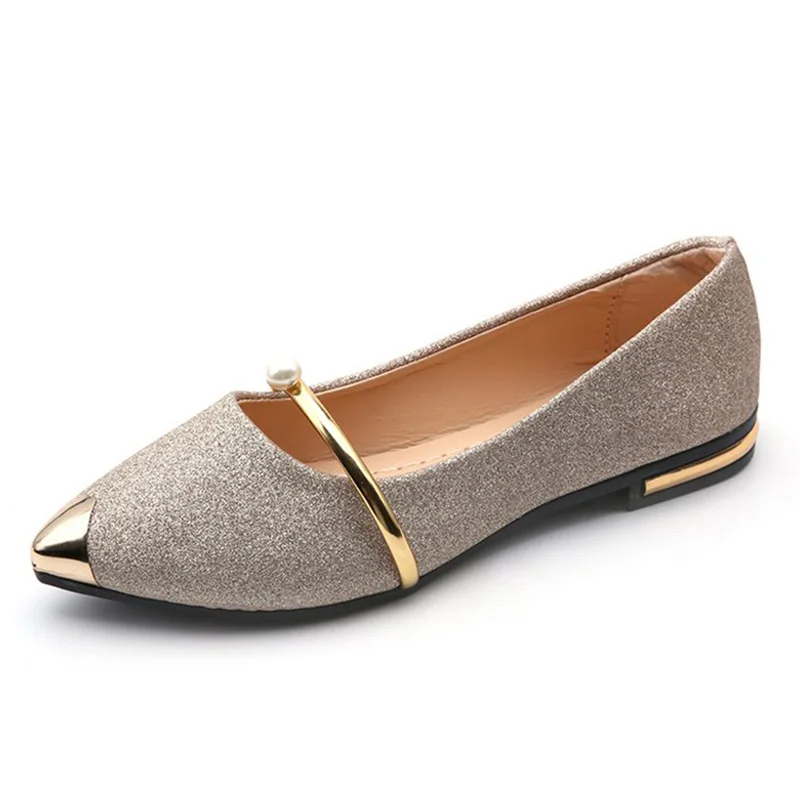 2019 Spring Autumn New Women Flats Casual Women Shoes Comfort Women's Loafers Pointed Toe Flat Shoes Ladies Shoes Moccasins