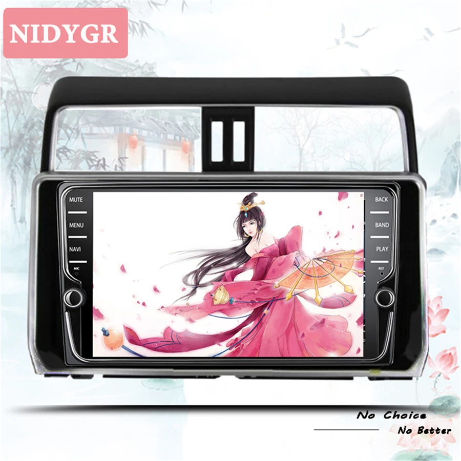 Perfect 9" Android 9.1 Car Stereo For Toyota PRADO 150 2018 2019 Auto Radio Audio Video Headunit Cassette GPS Glonass Navigation No DVD 3
