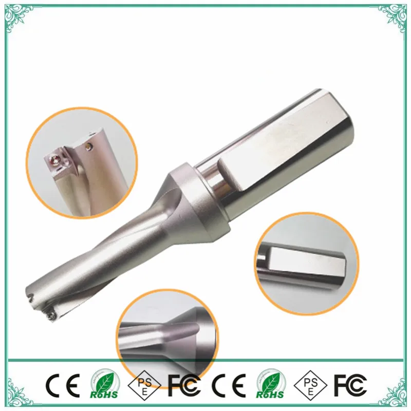 SP serie U boor, snelle boor, 14 21mm 2D diepte, Indexeerbare bit