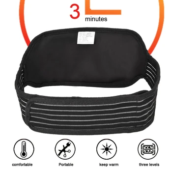 

Wireless Heating Waist Warm Support Electric Belt Care Back Pain Relief Health Brace b