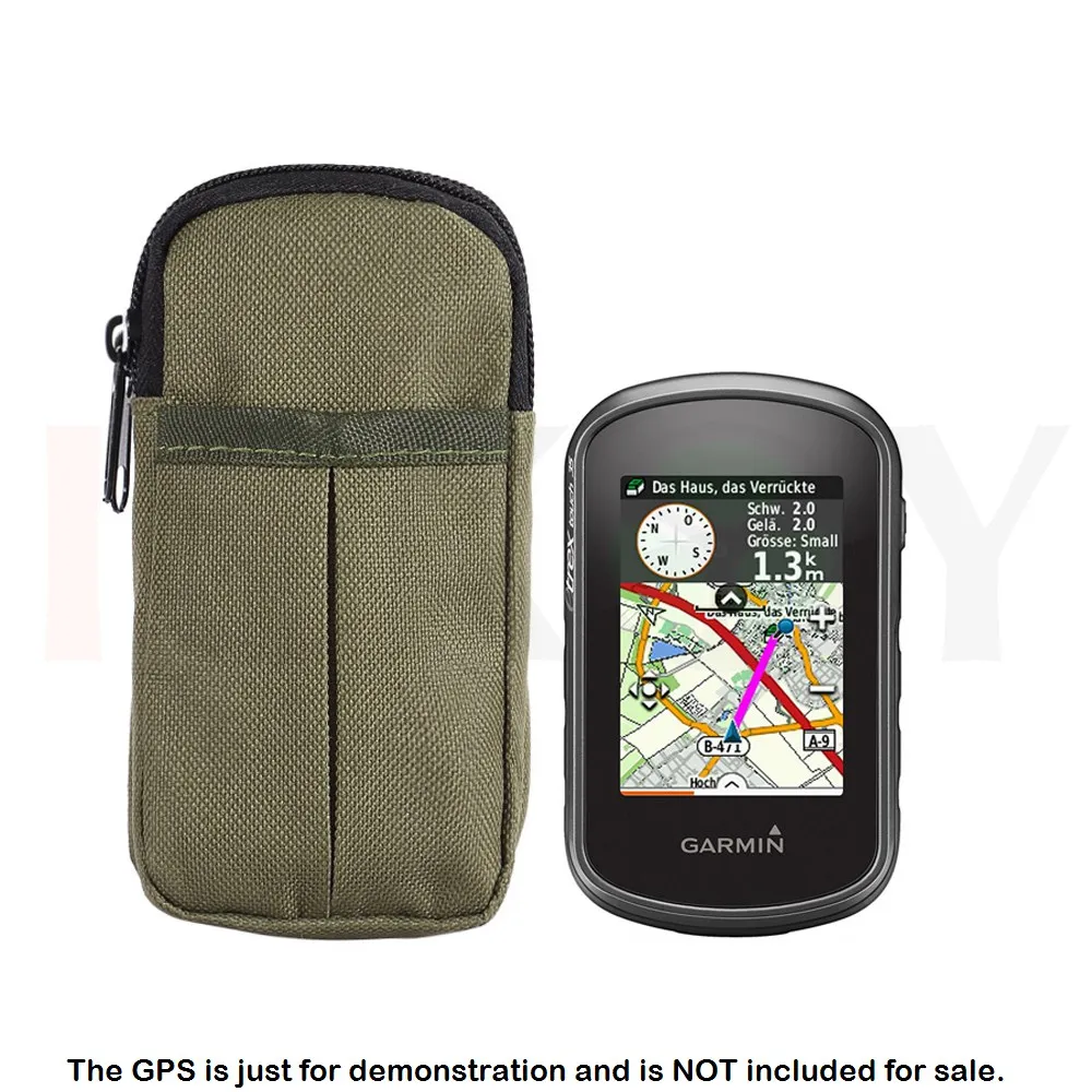 

Multi-Function MOLLE Military Belt Pouch Bag Protable Protect Waterproof Nylon Case for Hiking GPS Garmin eTrex Touch 25 35