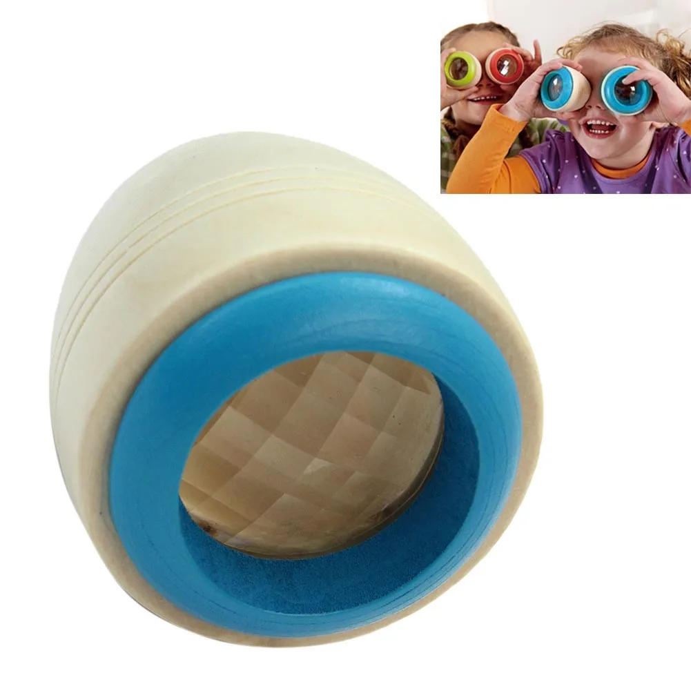 

New Hot Sale Interesting Magic Effect Wooden Kaleidoscope Explore Children Baby Kids Learning Educational Puzzle Toys Gift