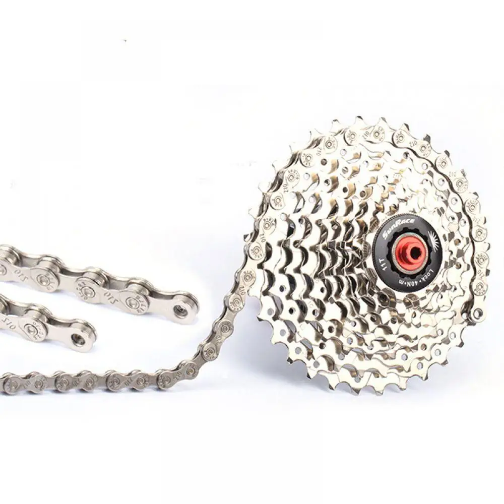 Durable 10 Speed 116MM Link MTB Mountain Road Bike Stainless Steel Chain For Hybrid Bicycles Cycling Chain Durable 10 Speed 116MM Link MTB Mountain Road Bike Stainless Steel Chain For Hybrid Bicycles Cycling Chain
