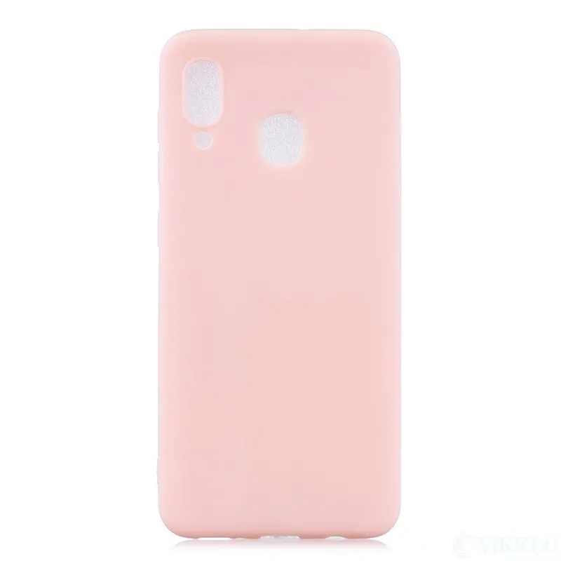 Разноцветный силиконовый чехол для телефона Samsung Galaxy A10 A20 A30 A40 A50 A70 M10 M20 M30 A6 A7 A8 A9