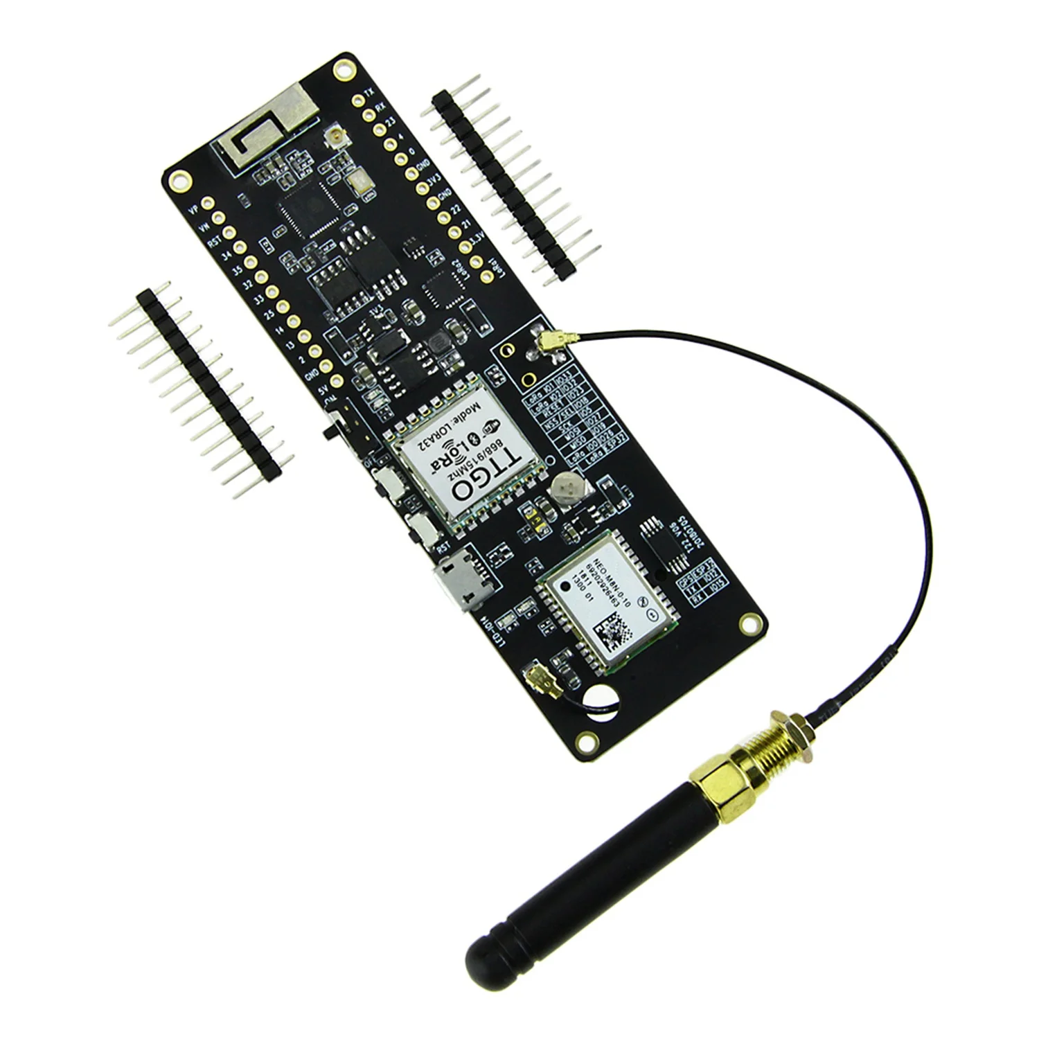

Ttgo T-Beam 868Mhz Esp32 Wifi Wireless Bluetooth Module Esp 32 Gps Neo-M8N Ipex Lora 32 18650 Battery Holder