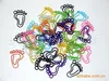 12 PiecesLytwtw's Foot Shape Paper Clips Creative Interesting Bookmark Clip Memo Clip Shaped Paper Clips For Office School Home ► Photo 2/3