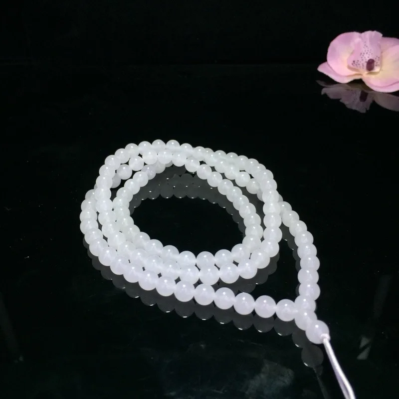 

2018 Promotion New Moana Kolye Choker Yu Xuan, 108 Hetian Necklace 7 Mm Sweater Chain Can Deserve To Fall Have A Certificate