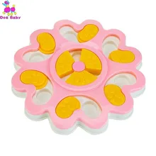 Dog Puzzle Toys Increase IQ Interactive Flower Slow Dispensing Feeding Pet Dog Training Games Feeder For Small Medium Dog Puppy