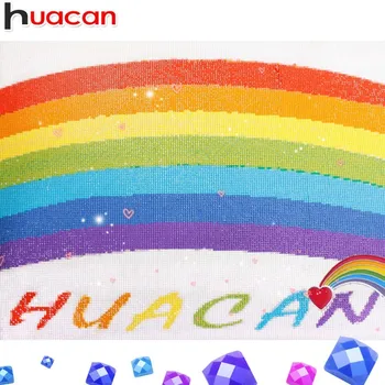 

Huacan DIY Bead DMC Square Diamond Embroidery Accessory Diamond Painting Cross Stitch 3D Diamond Mosaic,Decoration