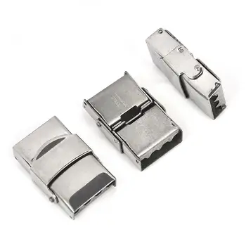 

5Sets Magnetic Clasps Bracelet Clasp Stainless Steel Jewelry Making Buckle Hook Leather Bracelet Connectors DIY Jewelry Findings