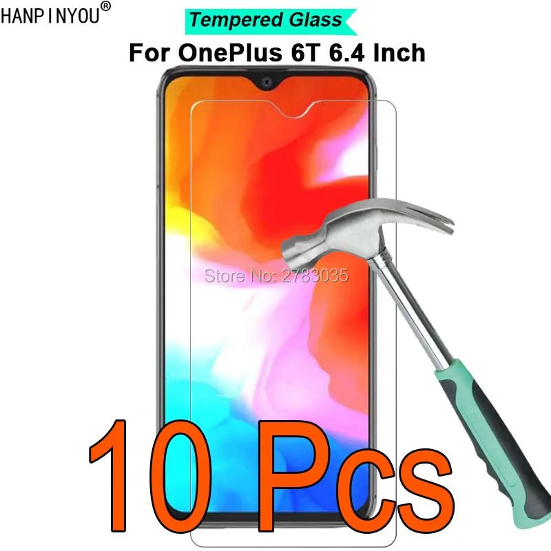 10 Pcs Lot For OnePlus 6T One Plus 1 6T 6 4 9H Hardness 2 5D Ultra