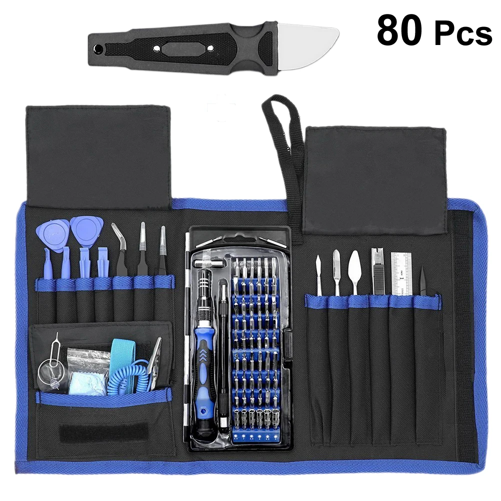 80Pc Screwdriver Precision Repair Electronics Universal Opening Screwdriver Tools Set for PC Camera Phone Tablet 80Pc Screwdriver Precision Repair Electronics Universal Opening Screwdriver Tools Set for PC Camera Phone Tablet