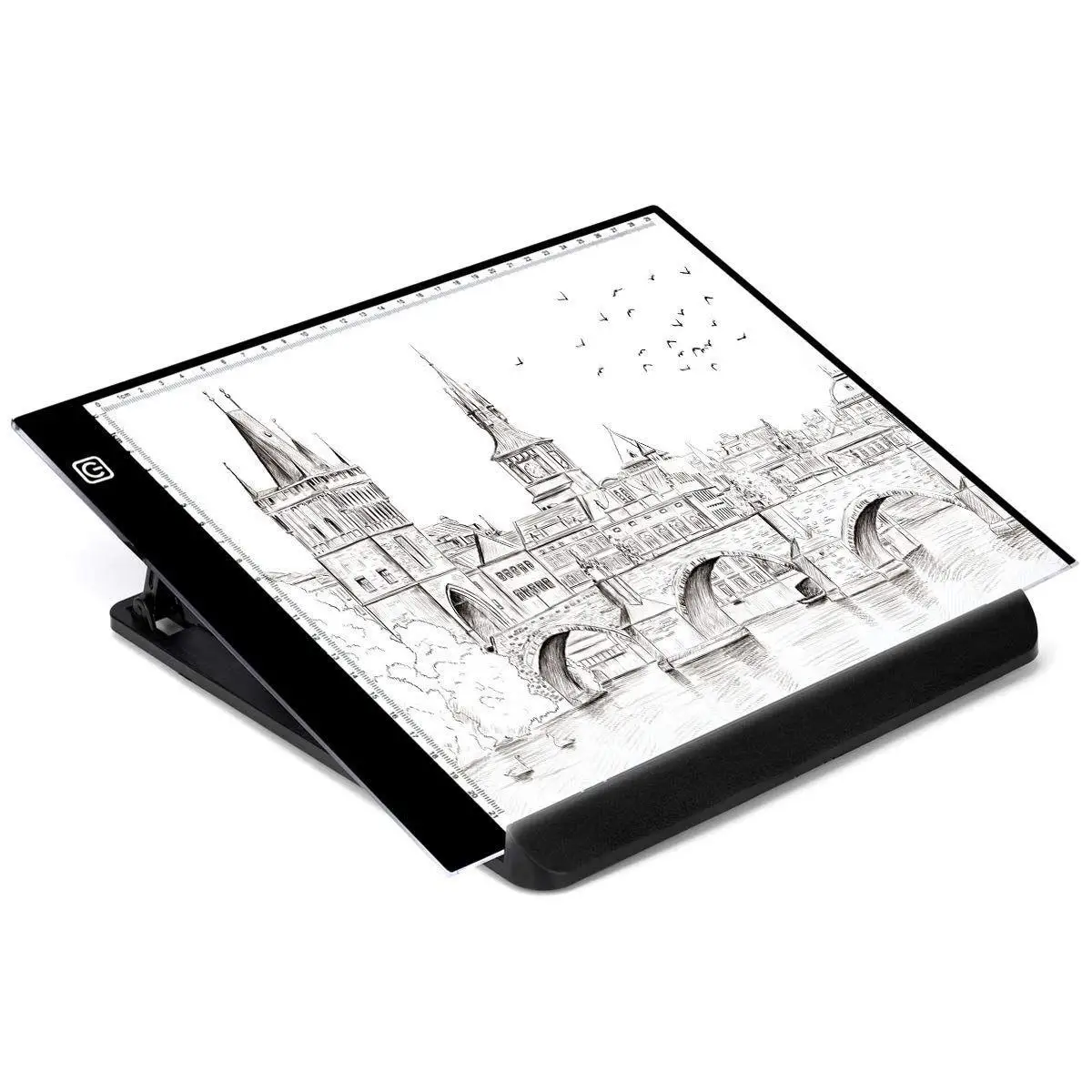 

A4 Drawing Light Board for Diamond Painting Kits,Tracing Light Pad Box,Table Copy Pad (USB Power,Adjustable Brightness,LED Art