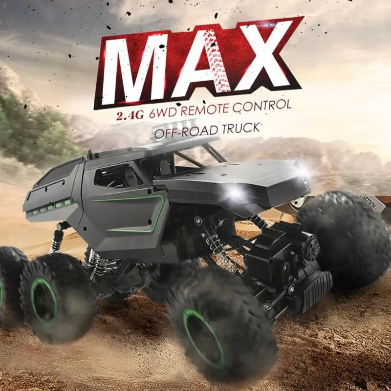 

JJRC 2.4GHz Climbing Car Double Motors Bigfoot Car Remote Control Model Toy Off-Road Vehicle Toys for Children RC Vehicles