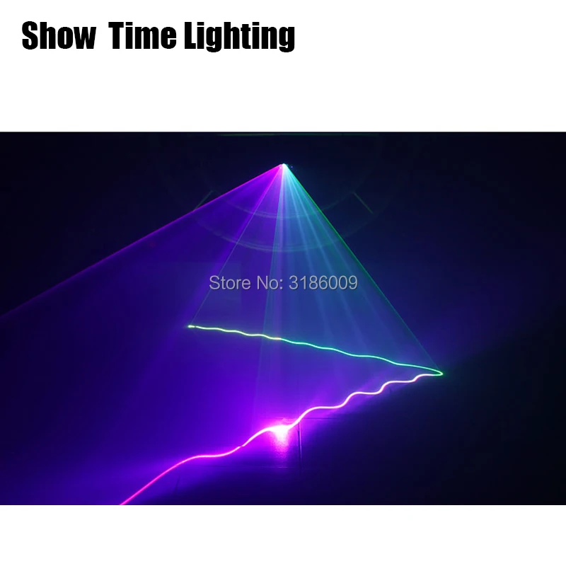 Самое время для дома вечерние DJ лазерный проектор сканер Лазерная линия DMX RGB