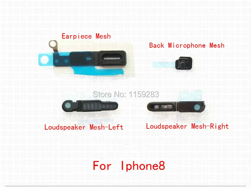 5 комплектов наушники динамик микрофон громкоговоритель сетка для iPhone S 6 6P 6S Plus 7 7P