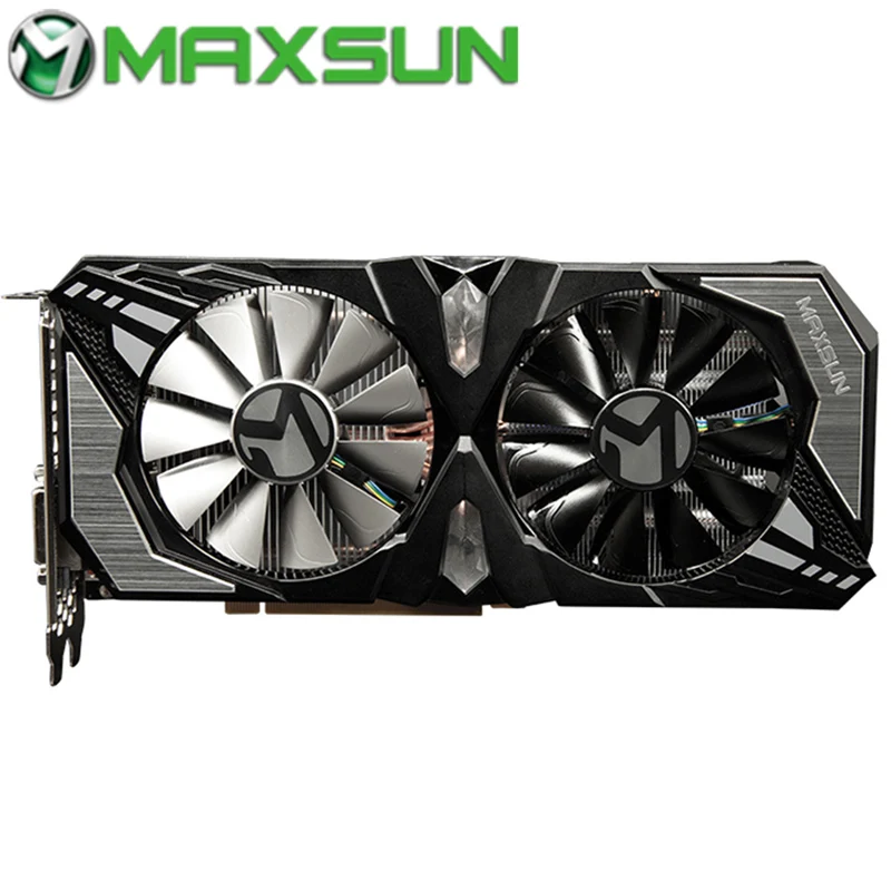 Оригинальный MAXSUN Nvidia GeForce RTX 2060 Терминатор 6 Гб Видео видеокарты для игр GDDR6 192bit HDMI