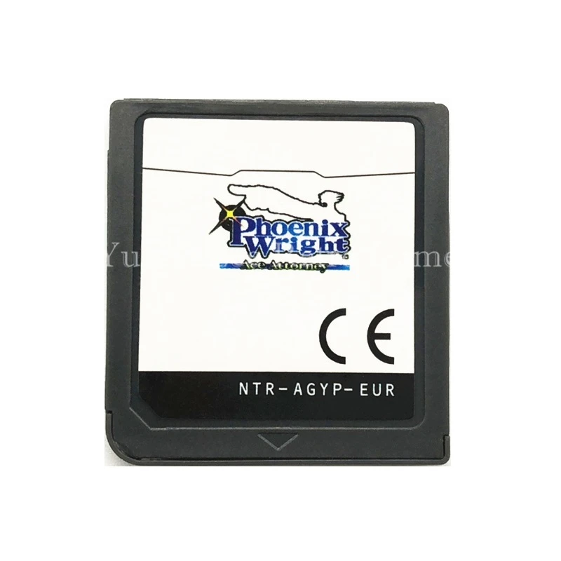 

Phoenix Wright Ace Attorney Video Game Cartridge Card EU Version