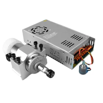 

300W 3000-12000 r/min High Speed Air Cooled PCB Motorized Spindle Motor Engraving Machine Drilling Machine Accessories