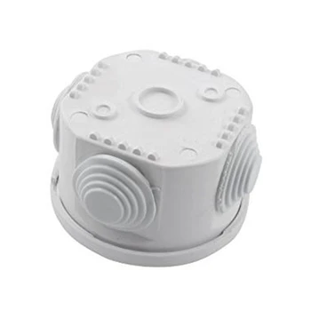 

Waterproof Round Junction Box IP55 Cable Joint Grommets White