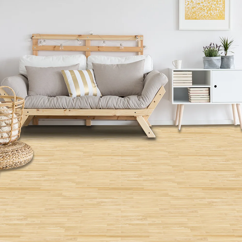 

Yellow Wood Grain Self Adhesive Floor Sticker Vinyl Wallpaper Home Decor Pvc Waterproof Contact Paper For Bathroom Kitchen