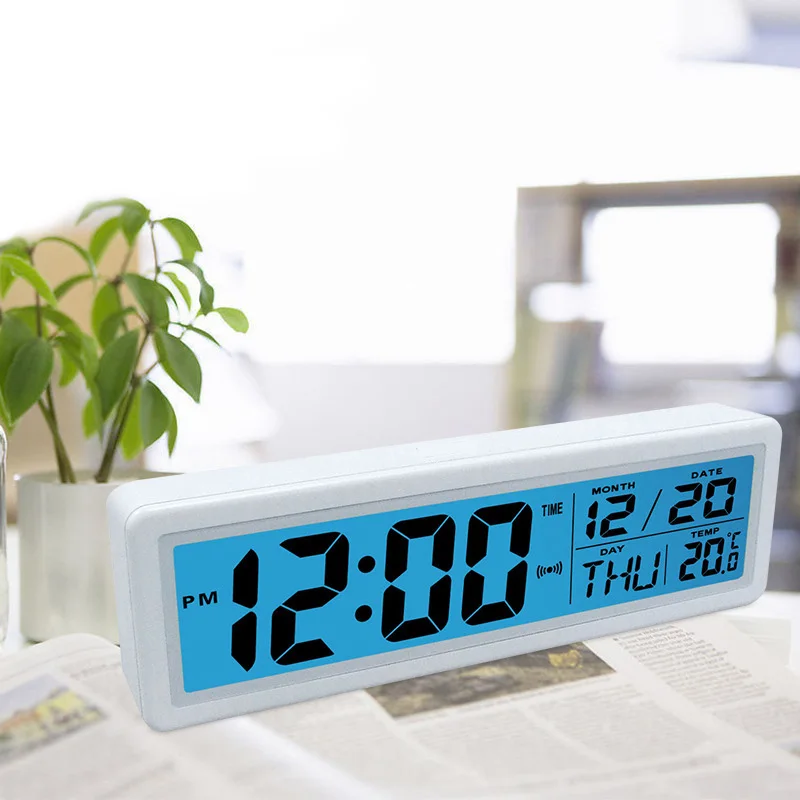 digital desktop clock and calendar