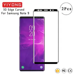 Стекло для samsung Galaxy Note 8 9 закаленное стекло YIYONG 3D изогнутое для samsung Note 9 8 Note9 Note8 защита экрана полное покрытие