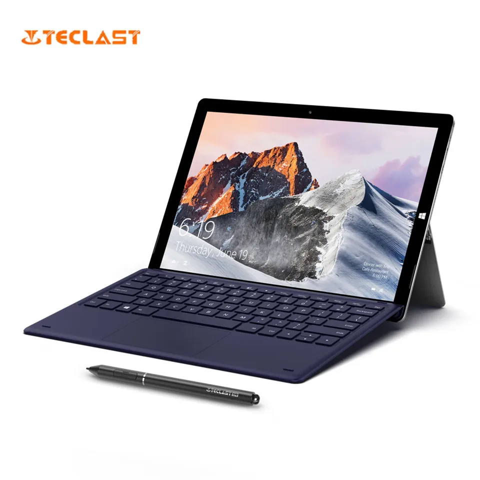 Teclast X6 PRO планшетный ПК 12,6 дюймов 1920X2880 8 ГБ ОЗУ 256 Гб ПЗУ двухъядерный Windows 10 Домашняя FHD ips Двойная камера HDMI 2 в 1 планшеты