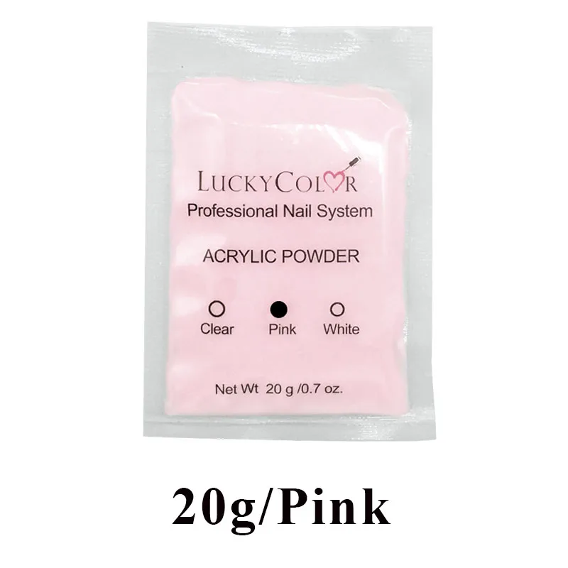 Pink Acrylic Nail Powder 20g For Paintings Gel Nails Art Design Clear Color Acryl Liquid And Brush Cleanser 30ml Supplies Pink Acrylic Nail Powder 20g For Paintings Gel Nails Art Design Clear Color Acryl Liquid And Brush Cleanser 30ml Supplies