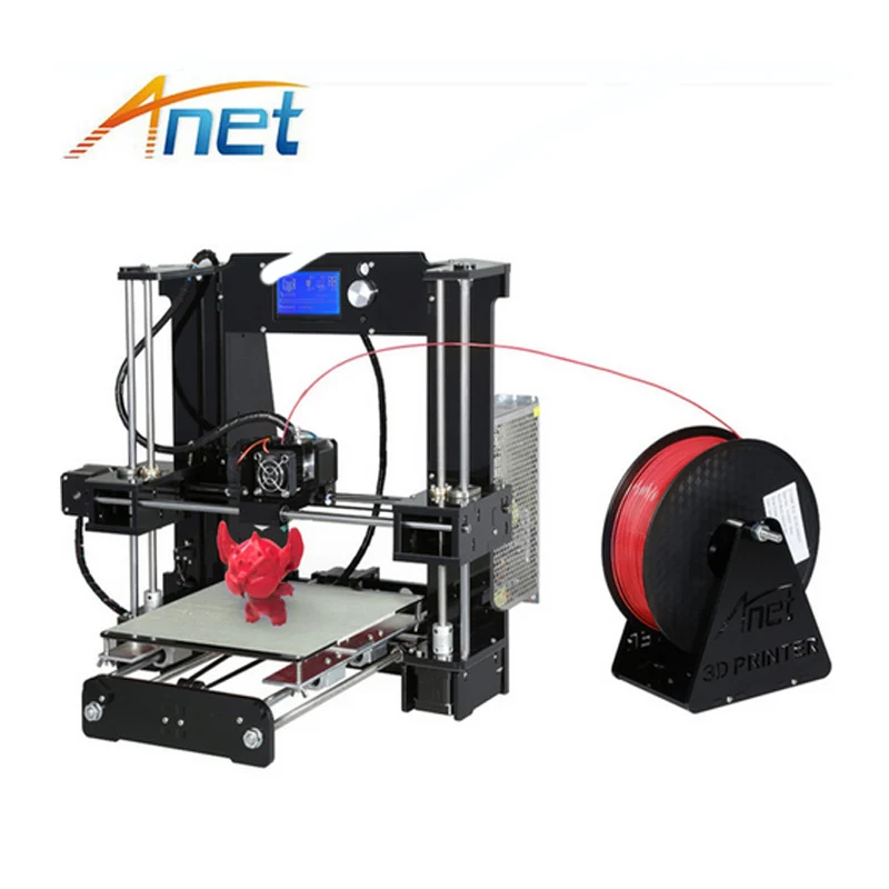 

2018 Best Selling Reprap Prusa I3 Anet A8/A6 3D Printer 3D Model Printer Kit with Free Acrylic Frame PLA/ABS Filaments,SD Card