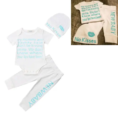no kisses baby hat