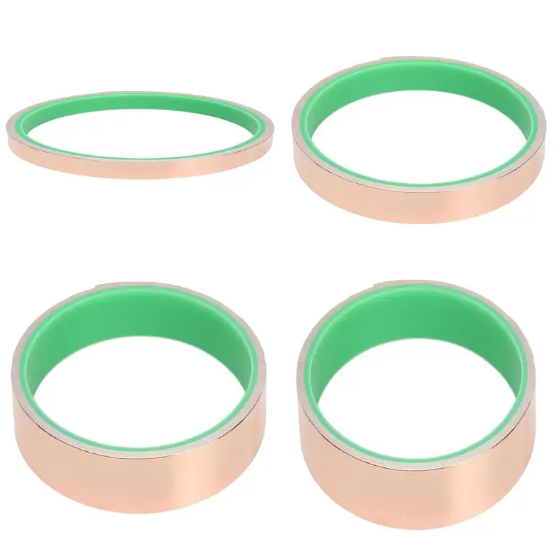 

3m Double Sided Tape Household Wall Hangings Adhesive Copper Foil Conductor Strips Car Sticker Adhesive Strip Heat Shielding