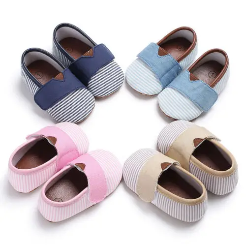 0-18M Infant Baby Girls Boys Walker Red Toddler Kids Soft Sole First Walking Shoes