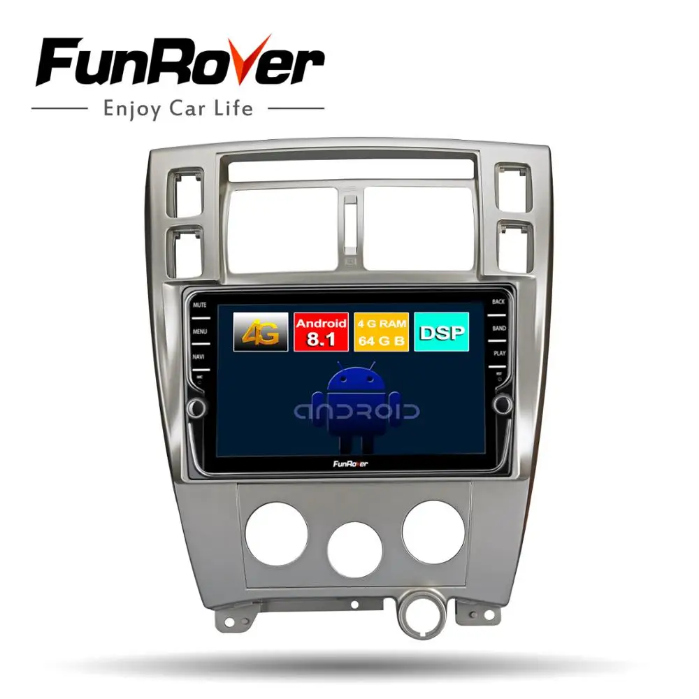 

Funrover 8 cores android 8.1 car dvd player For Hyundai Tucson 2006-2014 2din gps car stereo multimedia auto radio navigation 4G