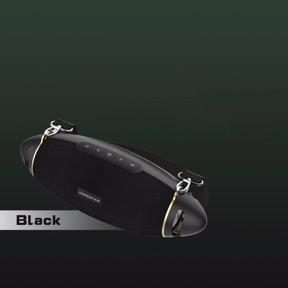 HOPESTAR H20 الرجبي 30 W سمّاعات بلوتوث العمود Pc اللاسلكية المحمولة البسيطة للماء ميجا باس ستيريو في الهواء الطلق مضخم الصوت Tf Usb