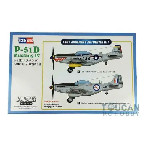 Hobby Boss 85806 1/48 Φ Mustang IV мерная пластиковая модель|Наборы для сборки моделей| |