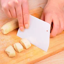 Инструменты для выпечки пластиковый скребок крем торт Шоколадный скребок торт тесто qie mian dao