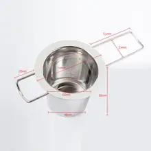 1 шт. практичный ситечко для заварки чая, сетчатый фильтр 304 из нержавеющей стали, травяной фильтр, складные ручки, Чайные сетчатые инструменты