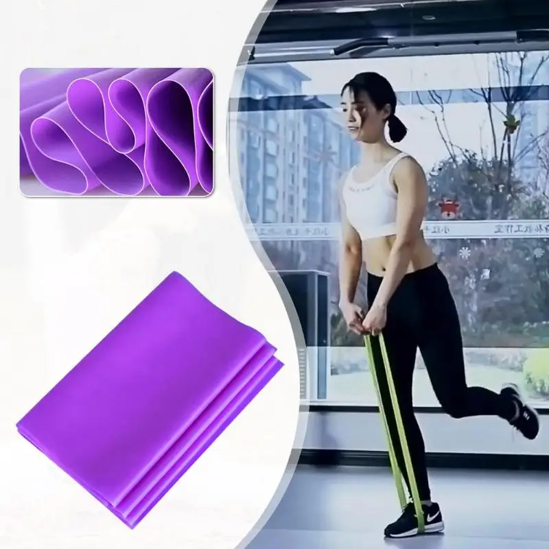 

Elastic Tension Resistance Band Fitness Sports Training Yoga Rubber Loop Exercise stretching rope Pilates Yoga Fitness Equipment